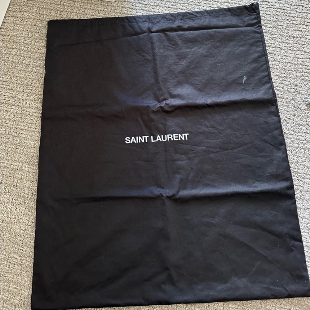 Saint laurent dust bag 22” x 26”